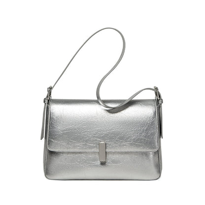 Versatile and Stylish Calf Leather Crossbody Bag-5
