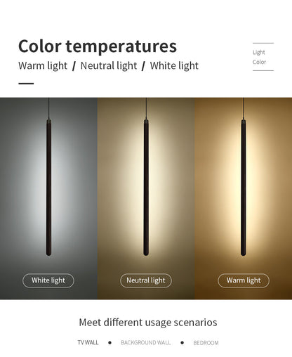 Vertical LED Solid Wood Bedside Sconce Light-1