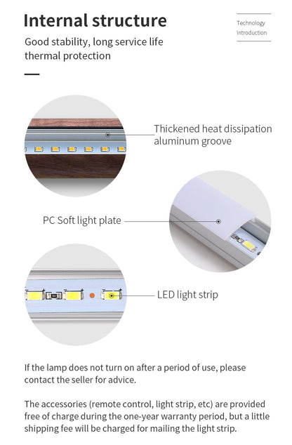 Vertical Solid Wood Floor Lamp-4