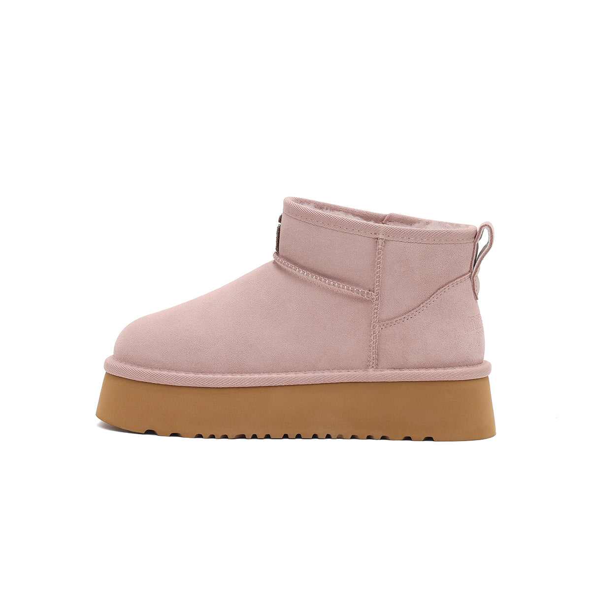 Warm Fleece-Lined Ankle Snow Boots-6