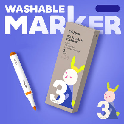 Washable Marker 3 Colors-1