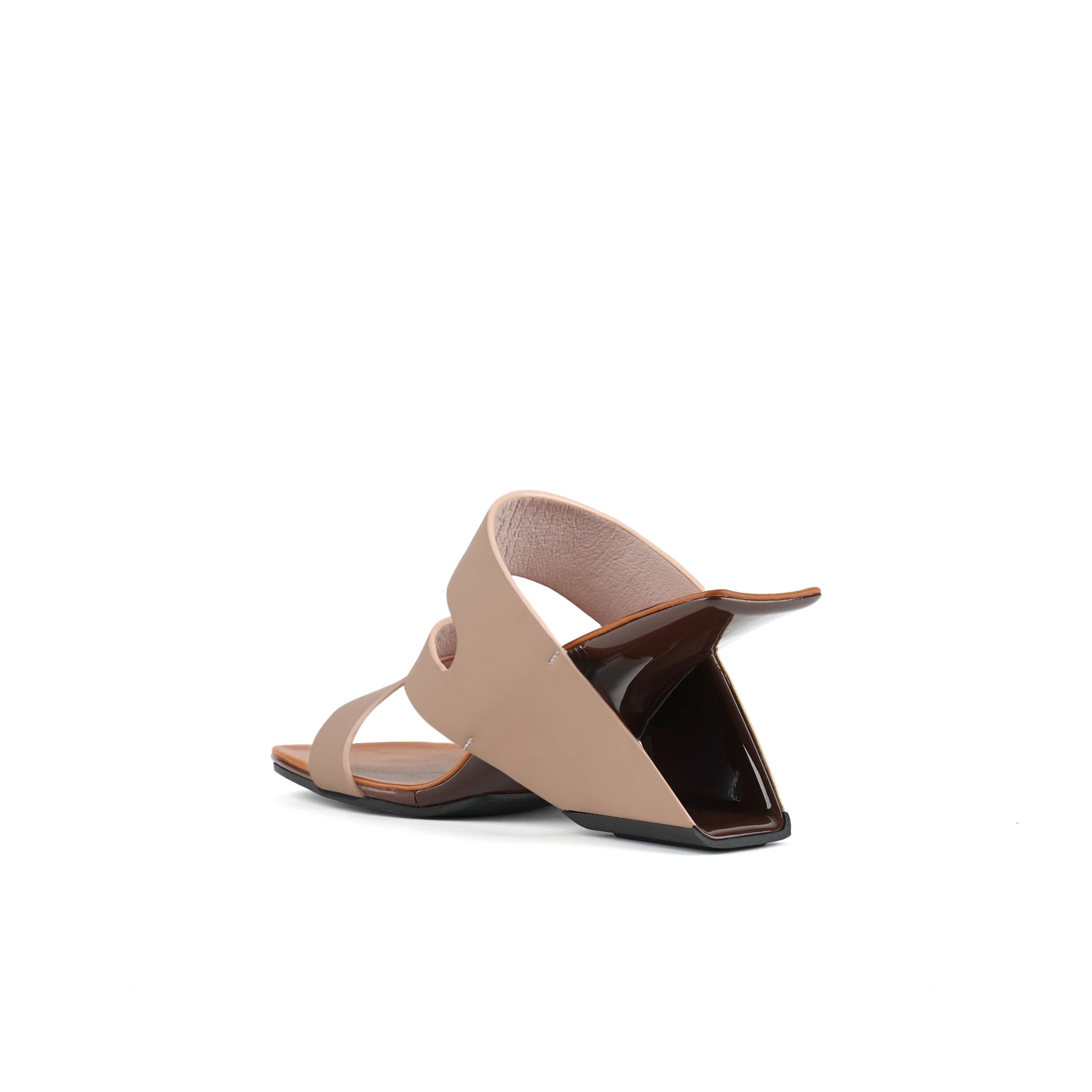Wave Strap Heel-Less Mules-3